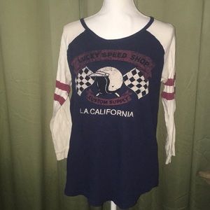 LUCKY BRAND - Baseball Tee